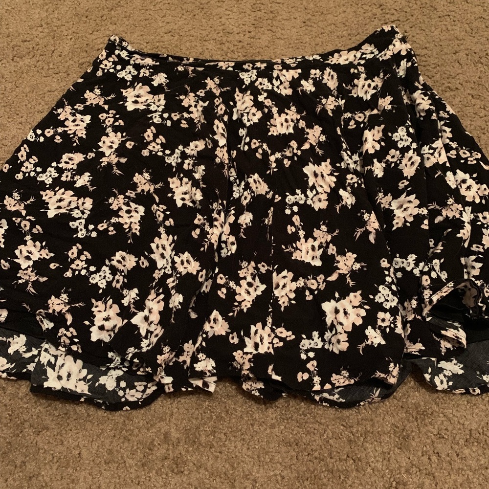 Forever 21 Floral Skirt Plus Size